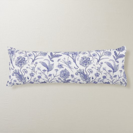 Coussins Longs Motif de fleurs (Devant)