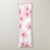 Coussins Longs Motif de fleurs (Dos (Vertical))