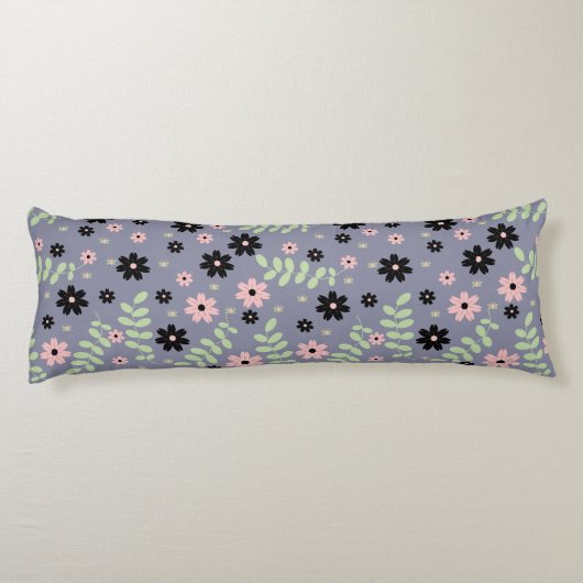 Coussins Longs motif de fleurs de cerisier (Dos)