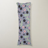 Coussins Longs motif de fleurs de cerisier (Devant (Vertical))