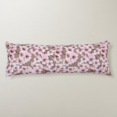 Coussins Longs Motif de fleurs de cerisiers (Dos)