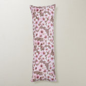 Coussins Longs Motif de fleurs de cerisiers (Dos (Vertical))
