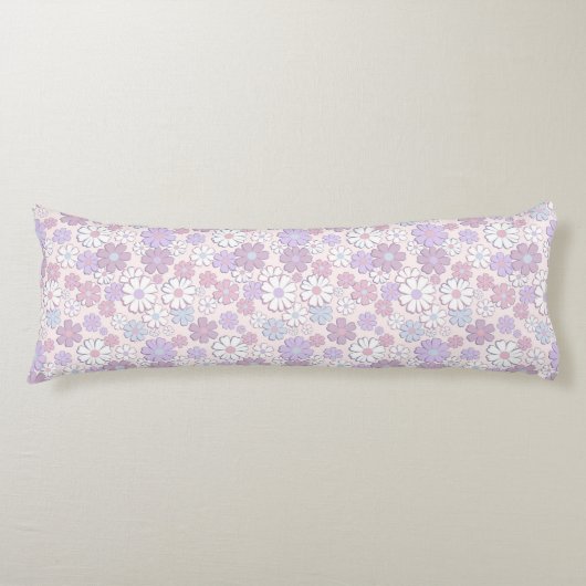 Coussins Longs Motif de fleurs Y2K (Devant)