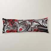 Coussins Longs motif de Fractal (Dos)
