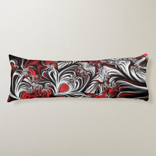 Coussins Longs motif de Fractal (Devant)
