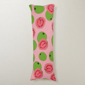 Coussins Longs Motif de fruits de goyave (Devant (Vertical))