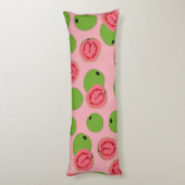 Coussins Longs Motif de fruits de goyave (Dos (Vertical))