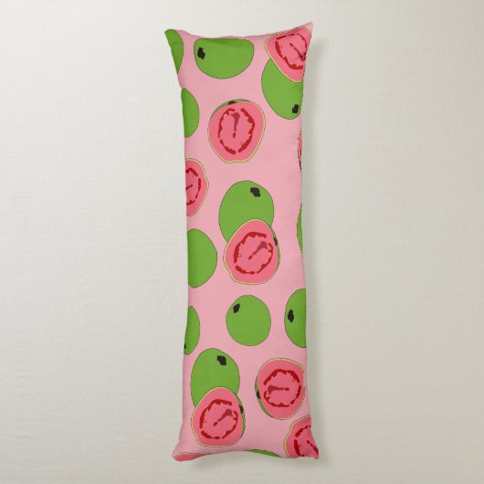 Coussins Longs Motif de fruits de goyave (Dos (Vertical))