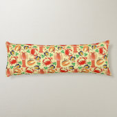 Coussins Longs Motif de fruits de mer (Dos)