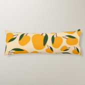 Coussins Longs Motif de fruits d'été Mango (Devant)