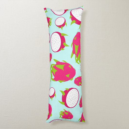 Coussins Longs Motif de fruits dragon (Dos (Vertical))