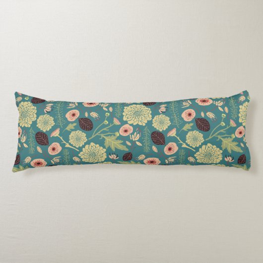 Coussins Longs Motif de jeton vert Turquoise rose (Devant)