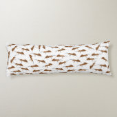 Coussins Longs Motif de jolies fourmis (Dos)