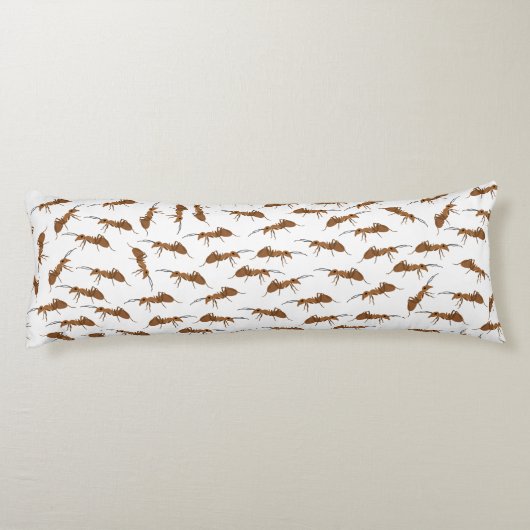 Coussins Longs Motif de jolies fourmis (Dos)
