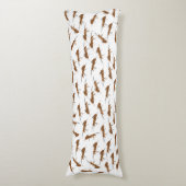 Coussins Longs Motif de jolies fourmis (Devant (Vertical))