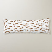 Coussins Longs Motif de jolies fourmis (Devant)