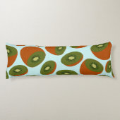 Coussins Longs Motif de Kiwifruit (Dos)