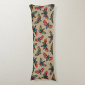 Coussins Longs Motif de la Moth (Devant (Vertical))
