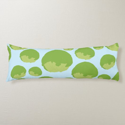Coussins Longs Motif de laitue (Devant)
