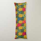 Coussins Longs Motif de l'ananas (Dos (Vertical))