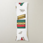 Coussins Longs Motif de livre (Devant (Vertical))