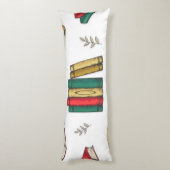 Coussins Longs Motif de livre (Dos (Vertical))
