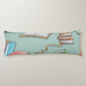 Coussins Longs Motif de livre (Dos)