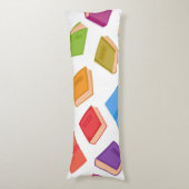 Coussins Longs Motif de livre (Devant (Vertical))