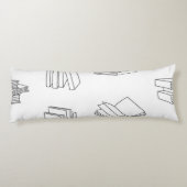 Coussins Longs Motif de livre (Dos)