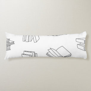 Coussins Longs Motif de livre