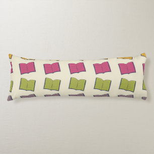 Coussins Longs Motif de livre