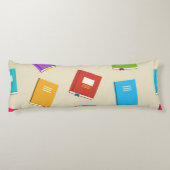 Coussins Longs Motif de livre (Dos)