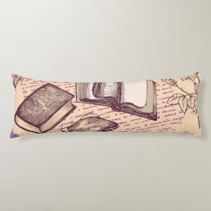 Coussins Longs Motif de livre