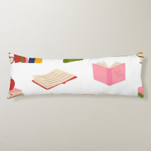 Coussins Longs Motif de livre