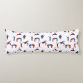 Coussins Longs Motif de lutte gréco-romain (Devant)