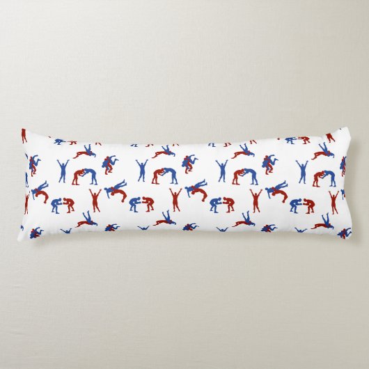 Coussins Longs Motif de lutte gréco-romain (Devant)