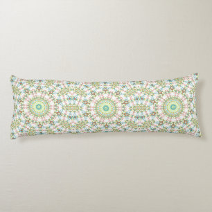 Coussins Longs Motif de mandala géométrique coloré
