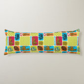 Coussins Longs Motif de mystère Scooby-Doo (Devant)