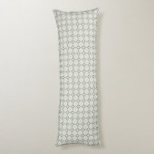 Coussins Longs Motif de Noël bohème éclectique complexe délicat (Dos (Vertical))