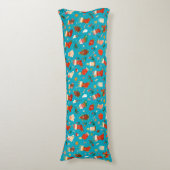 Coussins Longs Motif de Noël festif avec chaussettes (Devant (Vertical))