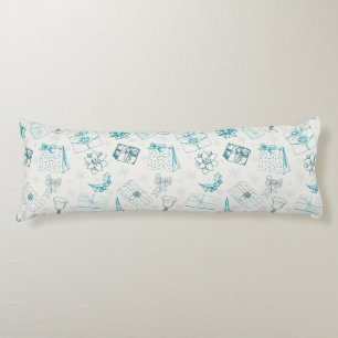 Coussins Longs Motif de noël vintage coloré