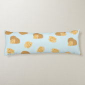 Coussins Longs Motif de noix mignon (Dos)