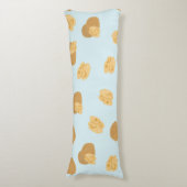 Coussins Longs Motif de noix mignon (Devant (Vertical))