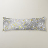Coussins Longs motif de notes de musique élégant (Devant)