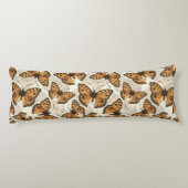 Coussins Longs Motif de papillon paon (Dos)