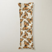 Coussins Longs Motif de papillon paon (Devant (Vertical))