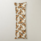 Coussins Longs Motif de papillon paon (Dos (Vertical))