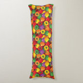 Coussins Longs Motif de paprika (Devant (Vertical))