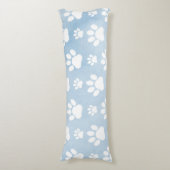 Coussins Longs Motif De Pâtes, Patrouilles Blanches, Aquarelles, (Devant (Vertical))