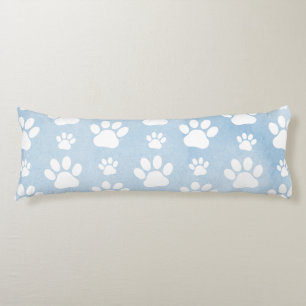 Coussins Longs Motif De Pâtes, Patrouilles Blanches, Aquarelles,